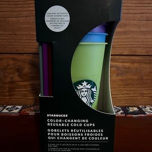 Starbucks cups